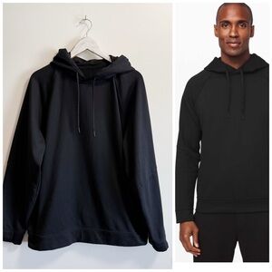 LULULEMON City Sweat Pullover Hoodie *Thermo Heathered Black Size XL Men’s